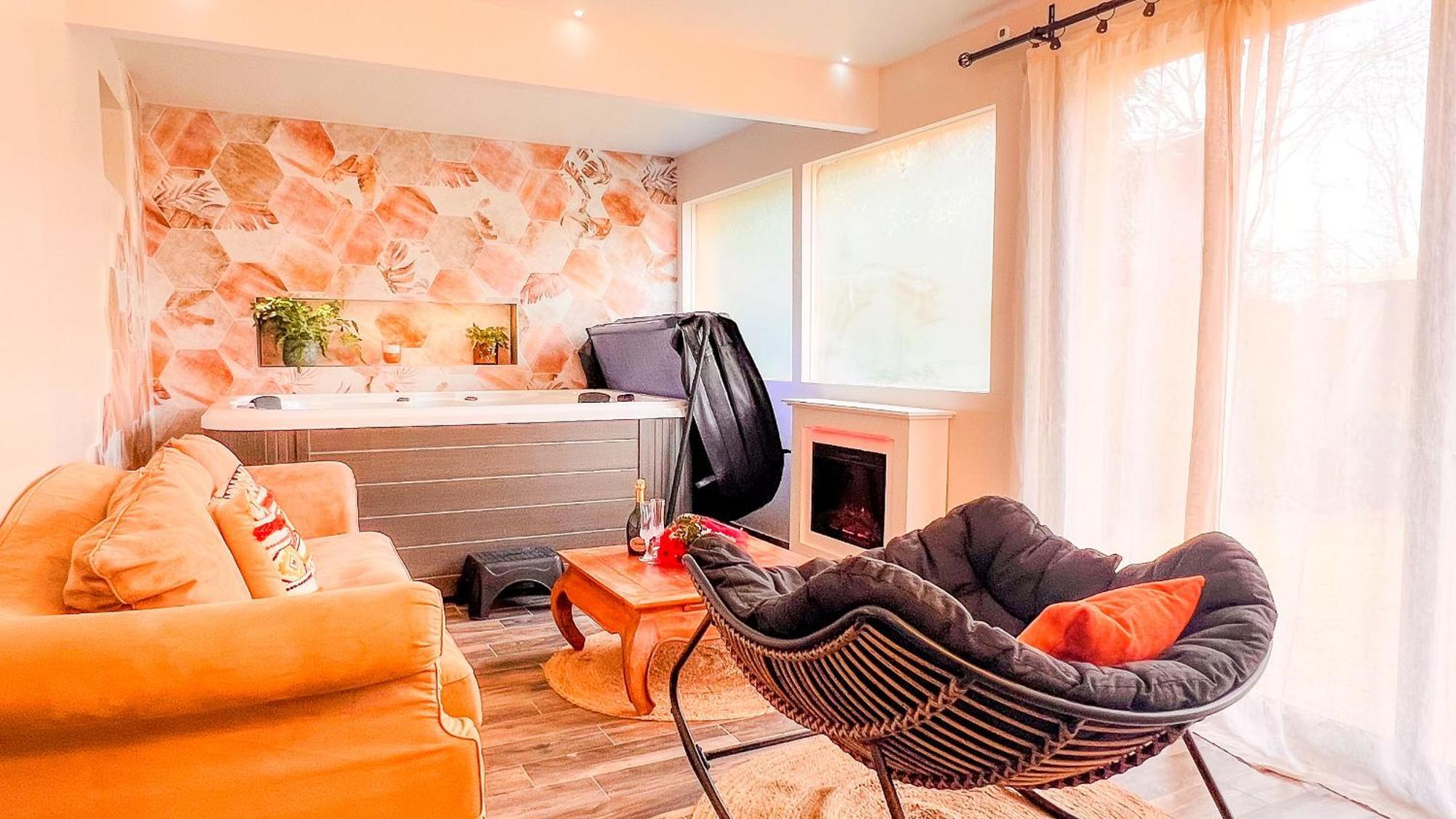 Atoumo Appartement Love Jacuzzi & Jardin Disneyland Paris Quincy-Voisins Exterior foto